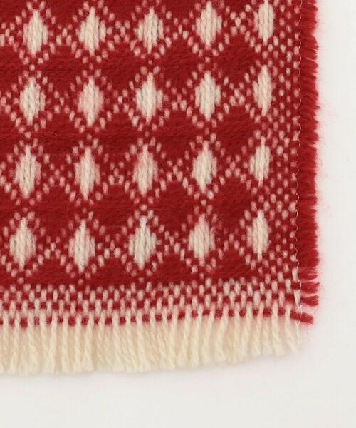 FRAPBOIS(フラボア)の「タイルストール(ストール/ショール・レディース・ネイビー/レッド・FREE)」の3枚目の写真