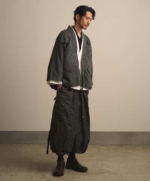 和ROBE(ワローブ)の「和ROBE / WA-65 HAORI(ミリタリージャケット・メンズ・カーキ/ブラック・3/2)」の13枚目の写真