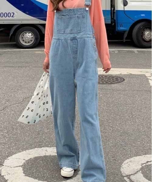 NANEA(ナネア)の「デニムオールインワン(サロペット/オーバーオール・レディース・ネイビー/ブルー・LARGE/SMALL/MEDIUM)」の15枚目の写真