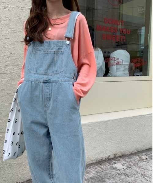 NANEA(ナネア)の「デニムオールインワン(サロペット/オーバーオール・レディース・ネイビー/ブルー・LARGE/SMALL/MEDIUM)」の19枚目の写真