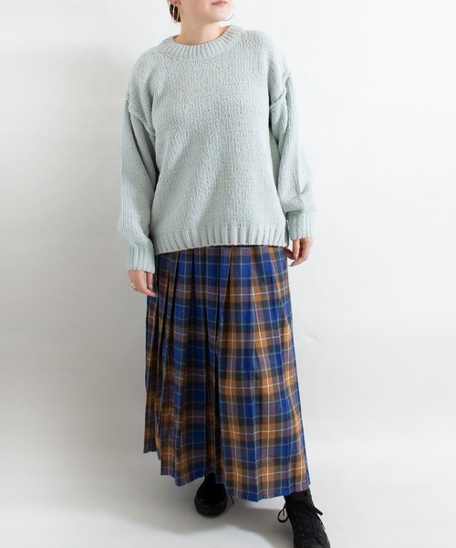 ALL ORDINARIES（オールオーディナリーズ）の「【LITTLE MARKET（リトルマーケット）】モールヤーンニットプルオーバー（ニット/セーター・レディース・グレー/イエロー/ブルー・FREE）」の19枚目の写真