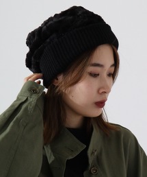 Twinkle（トゥインクル）の「Twinkle ファーワッチ（ニットキャップ/ビーニー）」