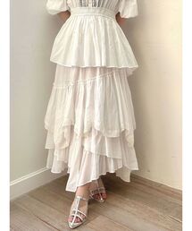 dazzlin | ティアードヘムコットンスカート(スカート)