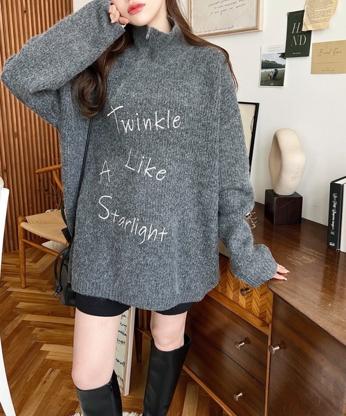 Lululemon フルジップフーディスウェット　ケーブルニット混合　ロゴ刺繍 Lululemon フルジップフーディスウェット ケーブルニット混合