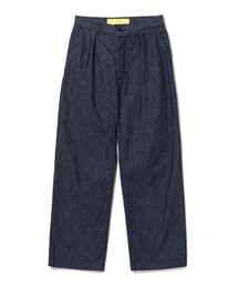 NECESSARY or UNNECESSARY / WIDE DENIM ワイドデニムパンツ