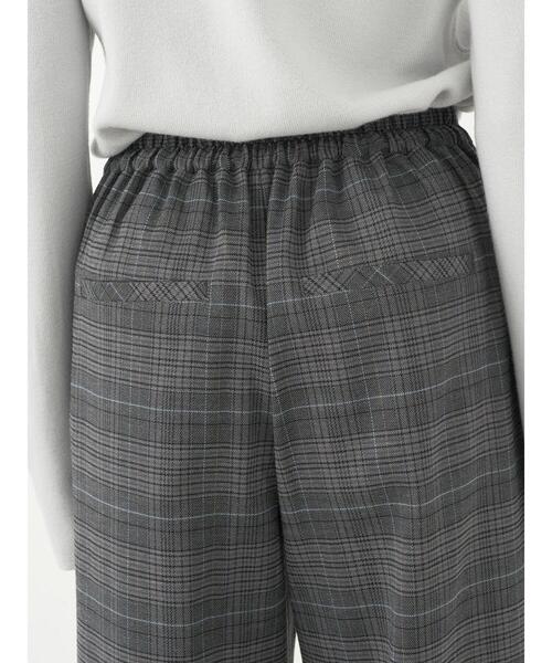 earth music&ecology（アースミュージックアンドエコロジー）の「チェックストレートパンツ（その他パンツ・レディース・ベージュ系その他4/グレー系その他3・S/M）」の15枚目の写真