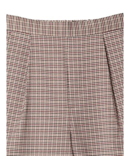 earth music&ecology（アースミュージックアンドエコロジー）の「チェックストレートパンツ（その他パンツ・レディース・ベージュ系その他4/グレー系その他3・S/M）」の18枚目の写真