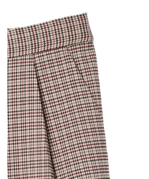 earth music&ecology（アースミュージックアンドエコロジー）の「チェックストレートパンツ（その他パンツ・レディース・ベージュ系その他4/グレー系その他3・S/M）」の19枚目の写真