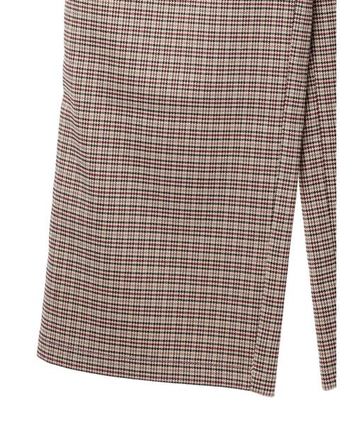 earth music&ecology（アースミュージックアンドエコロジー）の「チェックストレートパンツ（その他パンツ・レディース・ベージュ系その他4/グレー系その他3・S/M）」の20枚目の写真