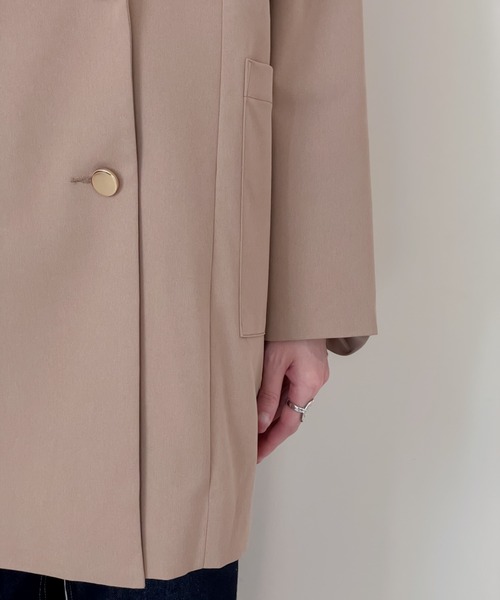 TEVALT（ヴァレット）の「フリルテーラードジャケット（テーラード