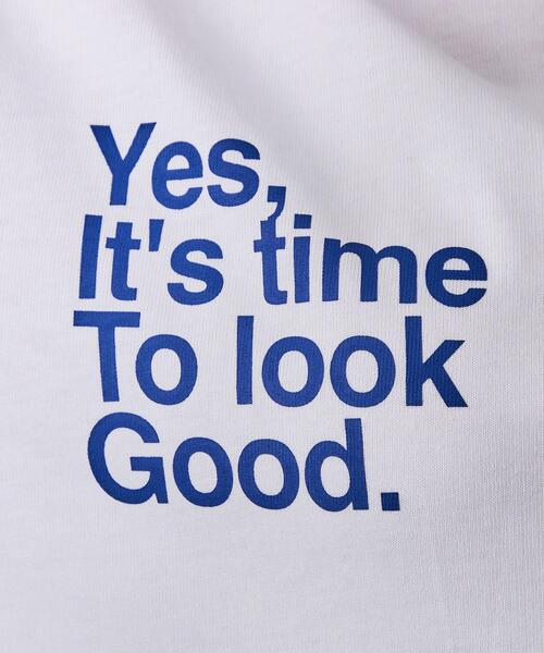 CITEN（シテン）の「＜CITEN＞ロゴ グラフィック ロングスリーブ Tシャツ（Tシャツ/カットソー・レディース・ブラック/ホワイト・FREE）」の12枚目の写真