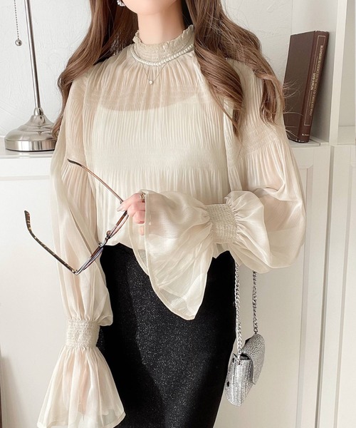 FILOUS シアートップス MIKADO着用 FILOUS シアートップス MIKADO着用