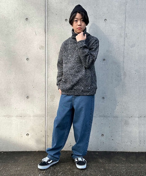 GLAZOS(グラソス)の「デニム・バギーパンツ(その他パンツ・キッズ・グレー/ブルー・140cm/150cm/160cm/170cm)」の5枚目の写真