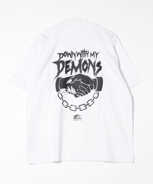 LURKING CLASS(ラーキングクラス)の「【ムラサキスポーツ別注】LURKING CLASS/ラーキングクラス バックプリント オーバーサイズ ST24STM10(Tシャツ/カットソー・メンズ・ブラック/ホワイト・M/L/XL)」の12枚目の写真
