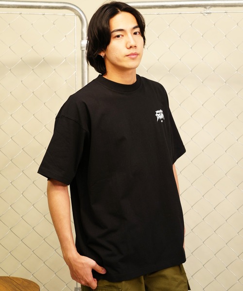LURKING CLASS(ラーキングクラス)の「【ムラサキスポーツ別注】LURKING CLASS/ラーキングクラス バックプリント オーバーサイズ ST24STM10(Tシャツ/カットソー・メンズ・ブラック/ホワイト・M/L/XL)」の6枚目の写真