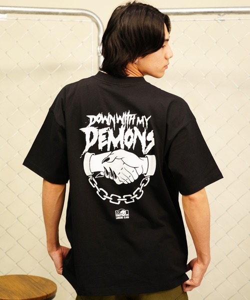 LURKING CLASS(ラーキングクラス)の「【ムラサキスポーツ別注】LURKING CLASS/ラーキングクラス バックプリント オーバーサイズ ST24STM10(Tシャツ/カットソー・メンズ・ブラック/ホワイト・M/L/XL)」の11枚目の写真