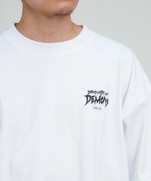 LURKING CLASS(ラーキングクラス)の「【ムラサキスポーツ別注】LURKING CLASS/ラーキングクラス バックプリント オーバーサイズ ST24STM10(Tシャツ/カットソー・メンズ・ブラック/ホワイト・M/L/XL)」の21枚目の写真