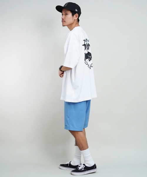 LURKING CLASS(ラーキングクラス)の「【ムラサキスポーツ別注】LURKING CLASS/ラーキングクラス バックプリント オーバーサイズ ST24STM10(Tシャツ/カットソー・メンズ・ブラック/ホワイト・M/L/XL)」の18枚目の写真
