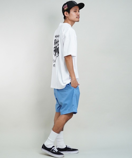 LURKING CLASS(ラーキングクラス)の「【ムラサキスポーツ別注】LURKING CLASS/ラーキングクラス バックプリント オーバーサイズ ST24STM10(Tシャツ/カットソー・メンズ・ブラック/ホワイト・M/L/XL)」の20枚目の写真