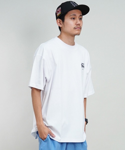 LURKING CLASS(ラーキングクラス)の「【ムラサキスポーツ別注】LURKING CLASS/ラーキングクラス バックプリント オーバーサイズ ST24STM10(Tシャツ/カットソー・メンズ・ブラック/ホワイト・M/L/XL)」の16枚目の写真