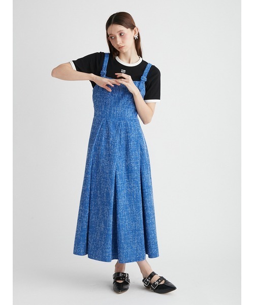 FURFUR（ファーファー）の「【限定カラー】ロゴ刺繍リンガーネックTシャツ（Tシャツ/カットソー・レディース・ピンク/サックスブルー/ホワイト/ブラック・FREE）」の17枚目の写真