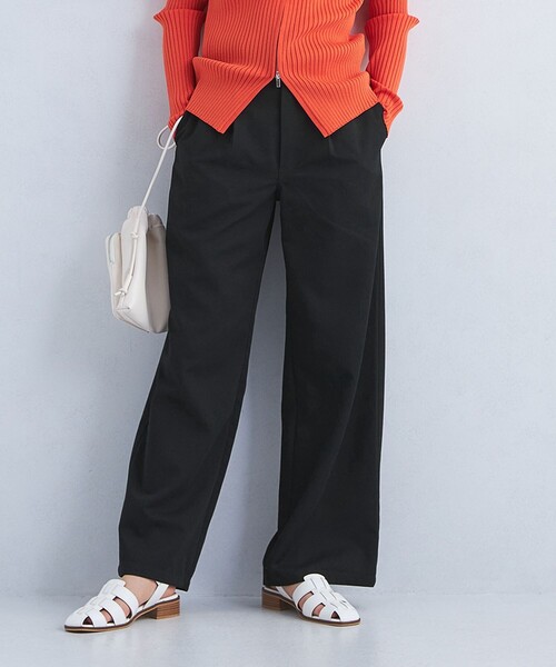 美品★styling/スタイリング Dickiesディッキーズ別注 ワイドパンツ 美品☆styling/スタイリング Dickiesディッキーズ別注 ワイドパンツ