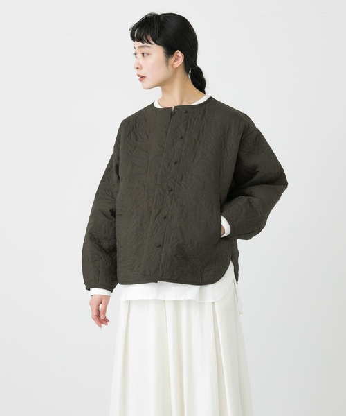 かぐれ（カグレ）の「パターンキルトジャケット（ダウンジャケット