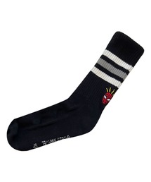 MARVEL（マーベル）の「【 MARVEL 】 ワンポイント刺繍ソックス 23 B（ソックス/靴下）」