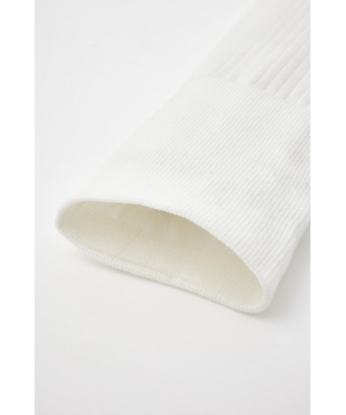 SLY（スライ）の「MICHIXSLY JQ HIGH SOCKS ミチスライ ジャガード ハイソックス（ソックス/靴下・レディース・杢グレー/ホワイト・FREE）」の10枚目の写真