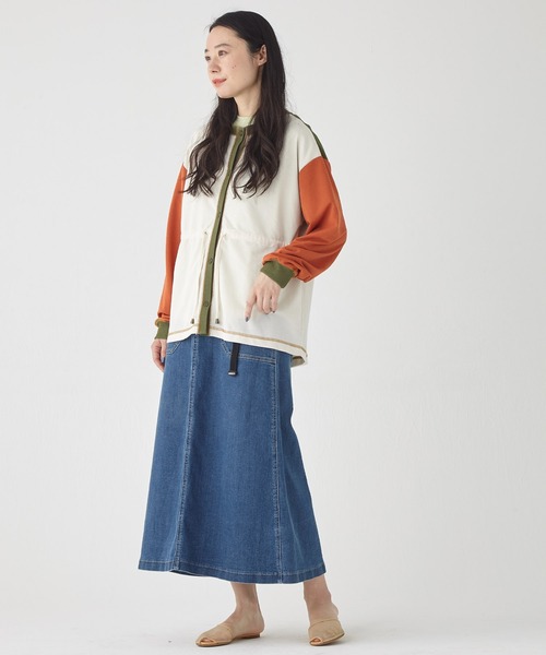 KRIFF MAYER Lady's Collection（クリフメイヤーレディースコレクション）の「BUG PROOF防蚊カーデ（カーディガン/ボレロ・レディース・カーキ/ナチュラル/レンガ/カラフル/チャコール・LARGE/MEDIUM）」の8枚目の写真