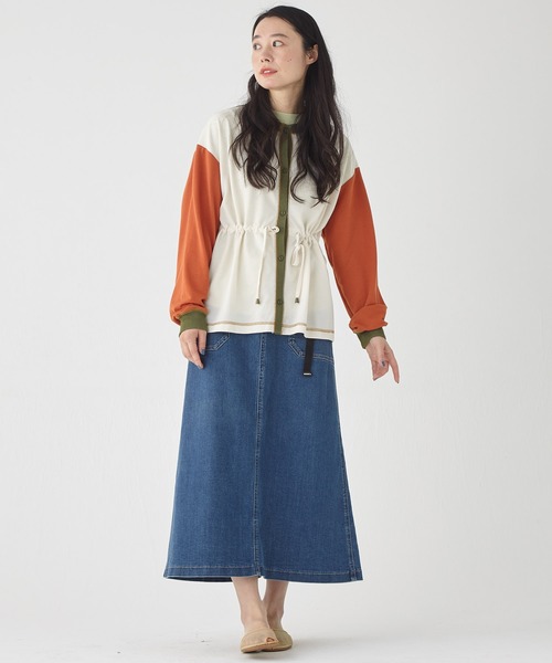 KRIFF MAYER Lady's Collection（クリフメイヤーレディースコレクション）の「BUG PROOF防蚊カーデ（カーディガン/ボレロ・レディース・カーキ/ナチュラル/レンガ/カラフル/チャコール・LARGE/MEDIUM）」の7枚目の写真