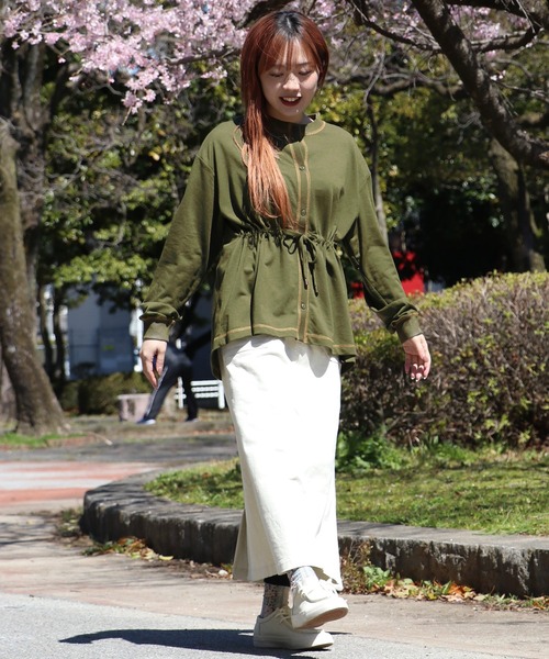 KRIFF MAYER Lady's Collection（クリフメイヤーレディースコレクション）の「BUG PROOF防蚊カーデ（カーディガン/ボレロ・レディース・カーキ/ナチュラル/レンガ/カラフル/チャコール・LARGE/MEDIUM）」の13枚目の写真