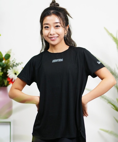 ニューエラ TA ドライ Tシャツ ラッシュガード ブラック 新品 XL NEW ERA ニューエラ メンズ 半袖 Tシャツ ラッシュガード 水陸
