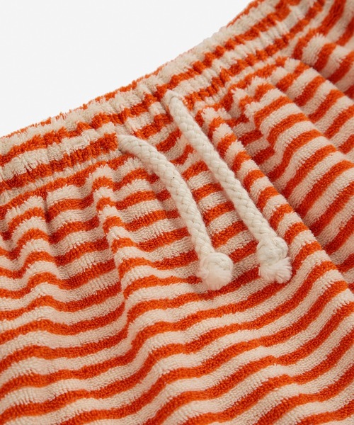 BOBO CHOSES（ボボショーズ）の「Baby Orange Stripes terry harem pants（その他パンツ・キッズ・オレンジ・9MONTH/6MONTH/18MONTH/12MONTH/24MONTH）」の2枚目の写真