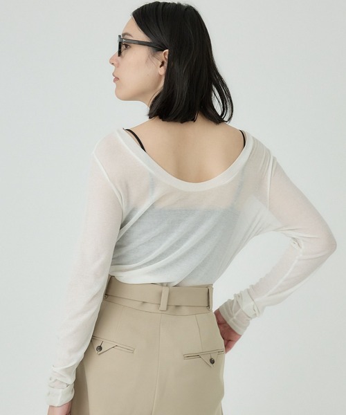 カオス　パティロングスリーブTシャツ　ホワイト Chaos(カオス)｜パティロングスリーブTシャツ/ホワイト の通販