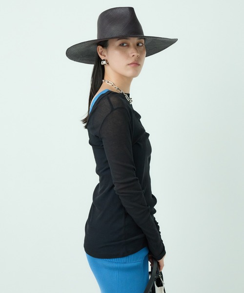 【Chaos】パティロングスリーブTシャツ　ブラックカラー Chaos tシャツ Chaos(カオス)/金子綾さんYouTube紹介 パティ