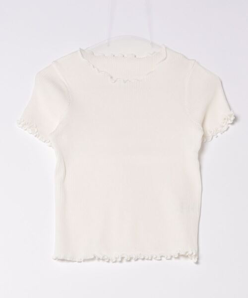 ALTROSE(アルトローズ)の「トップス シンプル メロー 無地 リブ(Tシャツ/カットソー・レディース・グレー/グリーン/ホワイト/ブラック・FREE)」の17枚目の写真