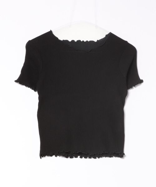 ALTROSE(アルトローズ)の「トップス シンプル メロー 無地 リブ(Tシャツ/カットソー・レディース・グレー/グリーン/ホワイト/ブラック・FREE)」の18枚目の写真