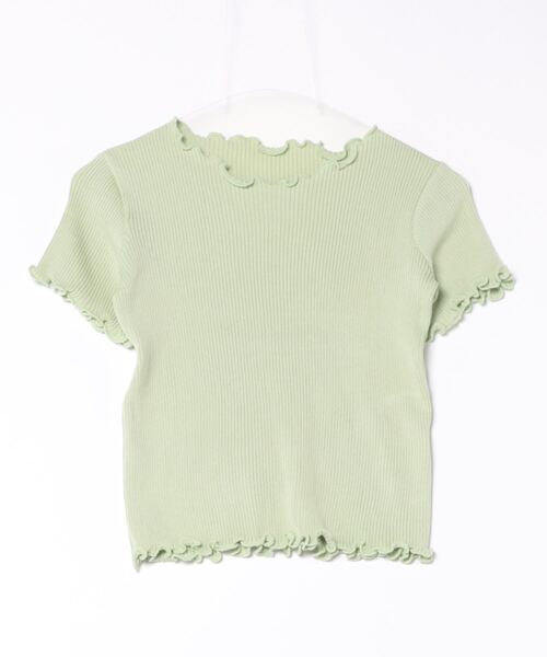 ALTROSE(アルトローズ)の「トップス シンプル メロー 無地 リブ(Tシャツ/カットソー・レディース・グレー/グリーン/ホワイト/ブラック・FREE)」の20枚目の写真