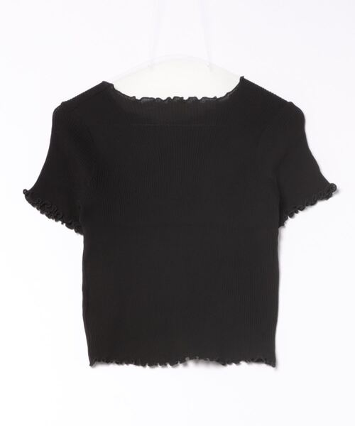 ALTROSE(アルトローズ)の「トップス シンプル メロー 無地 リブ(Tシャツ/カットソー・レディース・グレー/グリーン/ホワイト/ブラック・FREE)」の21枚目の写真