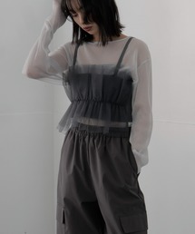 LIAN | チュールビスチェ(チューブトップ)