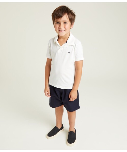 【セール】半袖ポロシャツ（ポロシャツ）｜PETIT BATEAU（プチバトー） 5,445円
