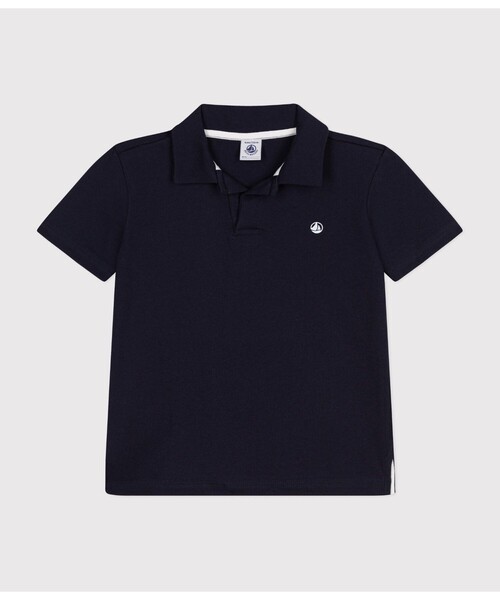 PETIT BATEAU(プチバトー)の「半袖ポロシャツ(ポロシャツ・キッズ・ブルー/ネイビー/イエロー/グリーン/ホワイト・10YEAR/12YEAR/8YEAR/6YEAR)」の14枚目の写真