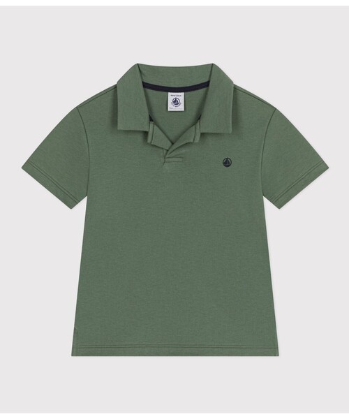PETIT BATEAU(プチバトー)の「半袖ポロシャツ(ポロシャツ・キッズ・ブルー/ネイビー/イエロー/グリーン/ホワイト・10YEAR/12YEAR/8YEAR/6YEAR)」の18枚目の写真