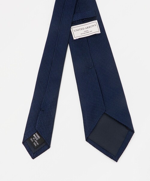 UNITED ARROWS（ユナイテッドアローズ）の「ソリッド ネクタイ（ネクタイ・メンズ・ネイビー・FREE）」の4枚目の写真