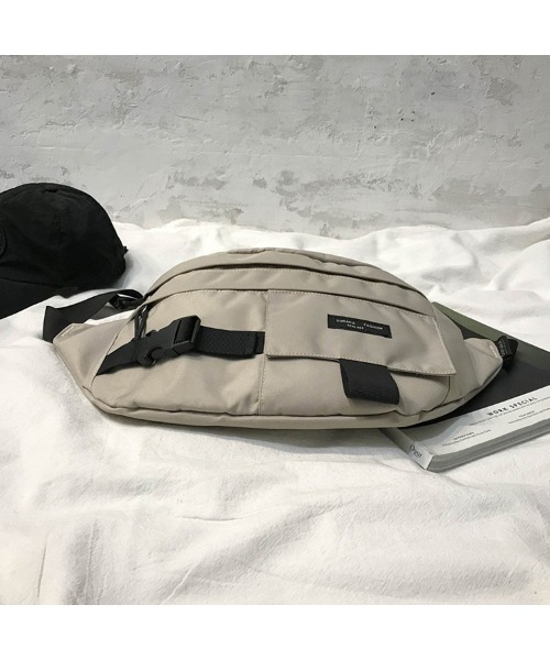 ボディバッグ・ウエストポーチ　bagarch ak69 セール】600Dポリエステル メッシュポケット スクエア ウエスト