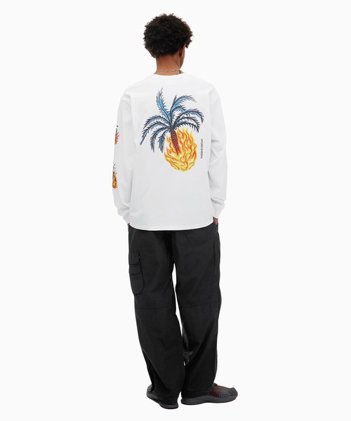 セール】Burning Palm Tree L/S Tee（Tシャツ/カットソー