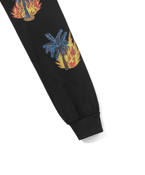 セール】Burning Palm Tree L/S Tee（Tシャツ/カットソー