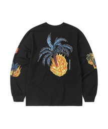 さらに100円引き◆thisisneverthat◆Burning Palm Tree L/S Tee Burning Palm Tree L/S Tee - thisisneverthat®