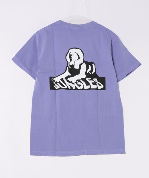 JUNGLES（ジャングルス）の「【W】【it】【IW3】【ジャングルズ JUNGLES】 Tシャツ メンズ 半袖 SPHINX LOGO TEE  JTS181007（Tシャツ/カットソー・メンズ・その他/レッド・SMALL/MEDIUM/LARGE）」の3枚目の写真